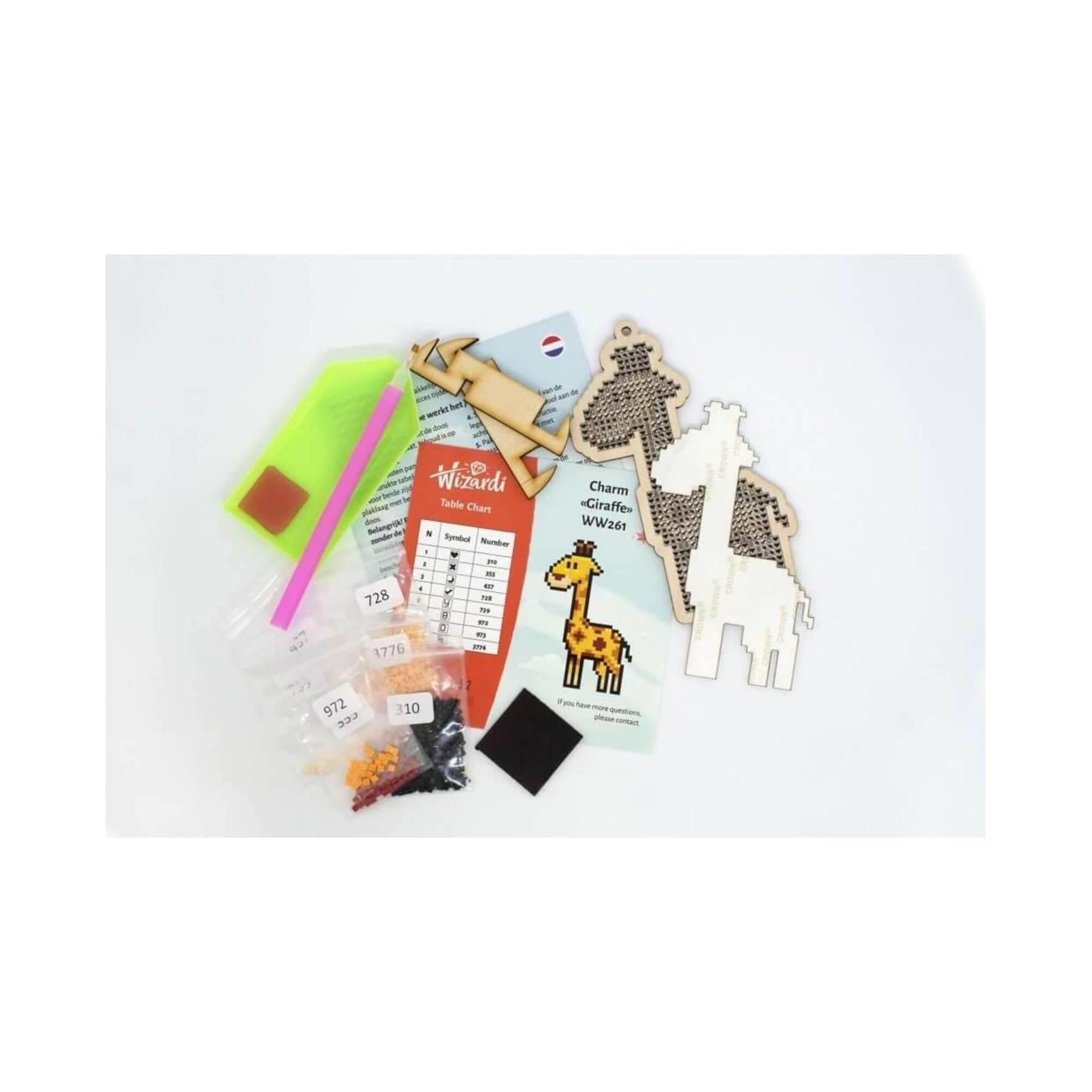 Wizardi Diamond Painting Kit Heart